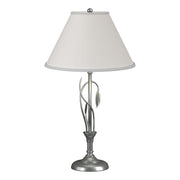 Forged Leaves and Vase Table Lamp in Vintage Platinum - 266760-SKT-82-SF1555 by Hubbardton Forge