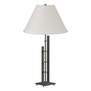 Metra Double Table Lamp in Natural Iron - 268421-SKT-20-SF1755 by Hubbardton Forge