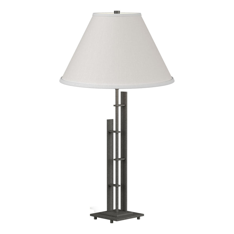 Metra Double Table Lamp in Natural Iron - 268421-SKT-20-SF1755 by Hubbardton Forge