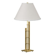 Metra Double Table Lamp in Modern Brass - 268421-SKT-86-SF1755 by Hubbardton Forge