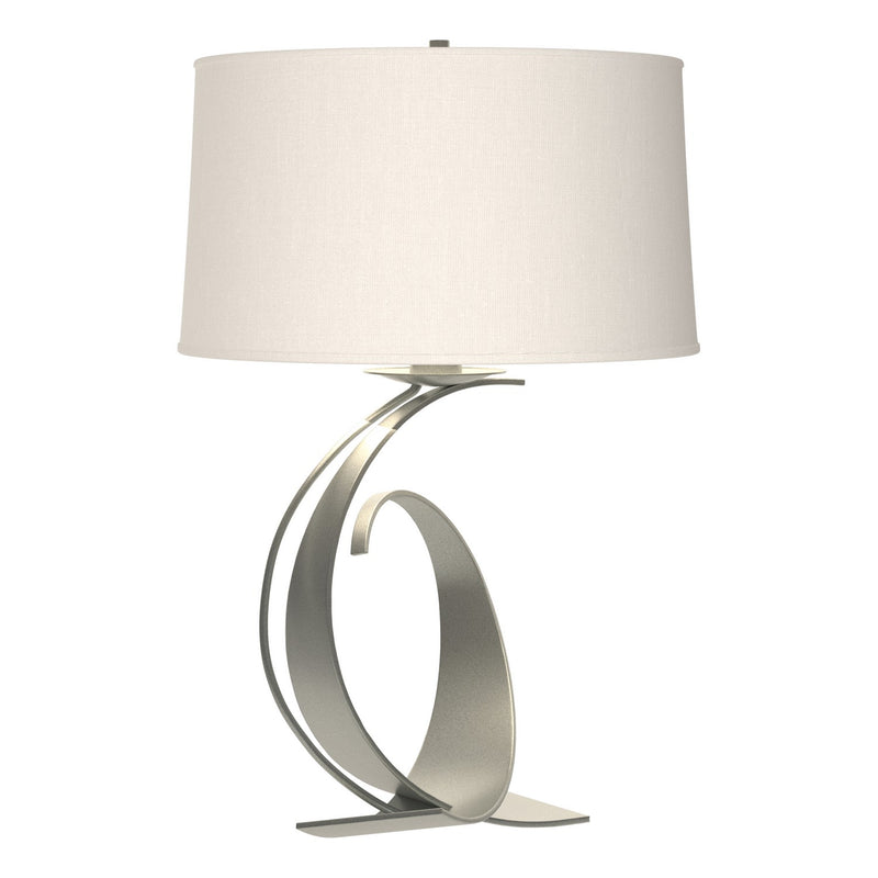 Fullered Impressions Large Table Lamp in Vintage Platinum - 272678-SKT-82-SF1794 by Hubbardton Forge