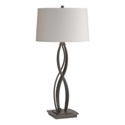 Almost Infinity Table Lamp in Dark Smoke - 272686-SKT-07-SE1494 by Hubbardton Forge