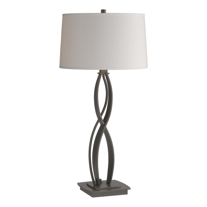 Almost Infinity Table Lamp in Dark Smoke - 272686-SKT-07-SE1494 by Hubbardton Forge