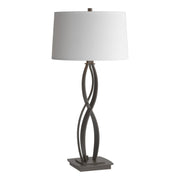 Almost Infinity Table Lamp in Dark Smoke - 272686-SKT-07-SF1494 by Hubbardton Forge
