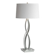 Almost Infinity Table Lamp in Vintage Platinum - 272686-SKT-82-SF1494 by Hubbardton Forge