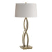 Almost Infinity Table Lamp in Modern Brass - 272686-SKT-86-SE1494 by Hubbardton Forge