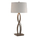 Almost Infinity Tall Table Lamp in Bronze - 272687-SKT-05-SE1594 by Hubbardton Forge