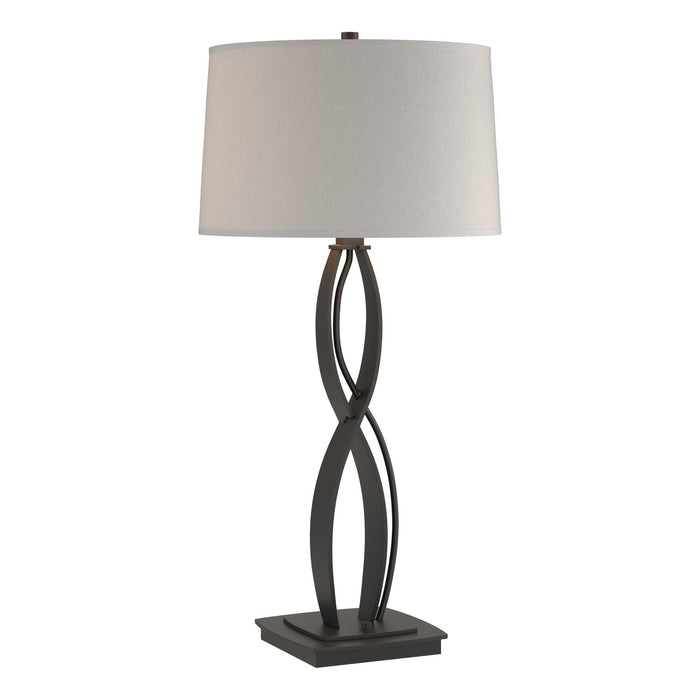 Almost Infinity Tall Table Lamp in Black - 272687-SKT-10-SE1594 by Hubbardton Forge