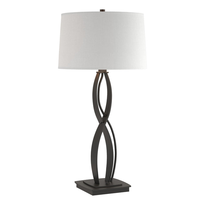 Almost Infinity Tall Table Lamp in Black - 272687-SKT-10-SF1594 by Hubbardton Forge