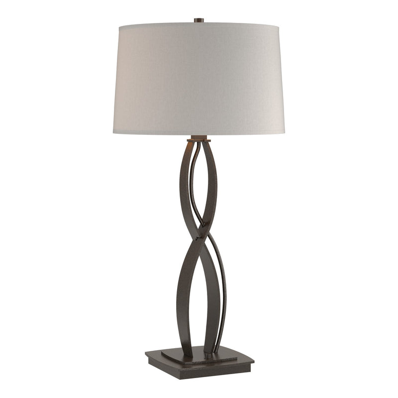 Almost Infinity Tall Table Lamp in Oil Rubbed Bronze - 272687-SKT-14-SE1594 by Hubbardton Forge