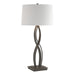Almost Infinity Tall Table Lamp in Natural Iron - 272687-SKT-20-SF1594 by Hubbardton Forge