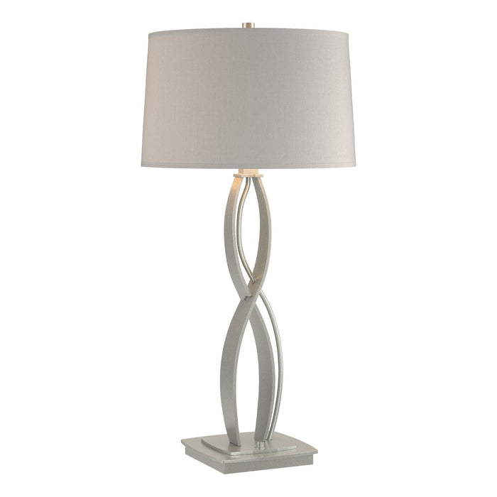 Almost Infinity Tall Table Lamp in Vintage Platinum - 272687-SKT-82-SE1594 by Hubbardton Forge