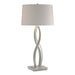 Almost Infinity Tall Table Lamp in Vintage Platinum - 272687-SKT-82-SE1594 by Hubbardton Forge