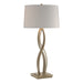 Almost Infinity Tall Table Lamp in Soft Gold - 272687-SKT-84-SE1594 by Hubbardton Forge