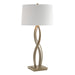 Almost Infinity Tall Table Lamp in Soft Gold - 272687-SKT-84-SF1594 by Hubbardton Forge