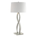 Almost Infinity Tall Table Lamp in Sterling - 272687-SKT-85-SF1594 by Hubbardton Forge