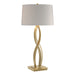 Almost Infinity Tall Table Lamp in Modern Brass - 272687-SKT-86-SE1594 by Hubbardton Forge