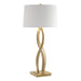 Almost Infinity Tall Table Lamp in Modern Brass - 272687-SKT-86-SF1594 by Hubbardton Forge