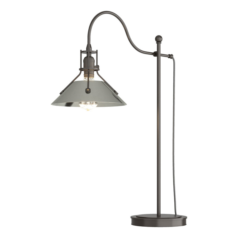 Henry Table Lamp in Oil Rubbed Bronze with Sterling Accent - 272840-SKT-14-85 by Hubbardton Forge