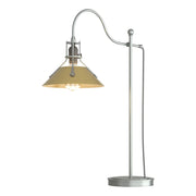 Henry Table Lamp in Vintage Platinum with Modern Brass Accent - 272840-SKT-82-86 by Hubbardton Forge