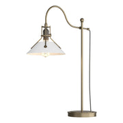 Henry Table Lamp in Soft Gold with White Accent - 272840-SKT-84-02 by Hubbardton Forge