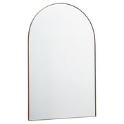 24" x 38" Arch Mirror in Gold