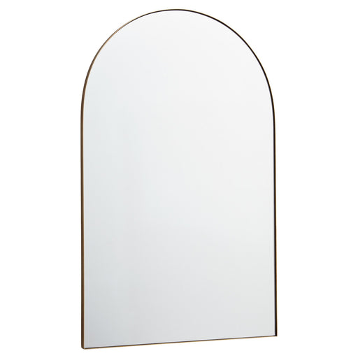 24" x 38" Arch Mirror in Gold