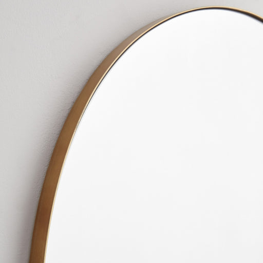 29" x 46" Arch Mirror in Gold