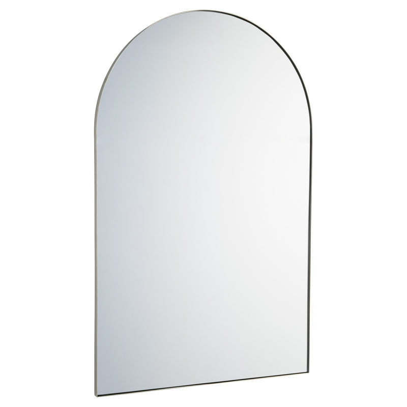 29" x 46" Arch Mirror in Silver