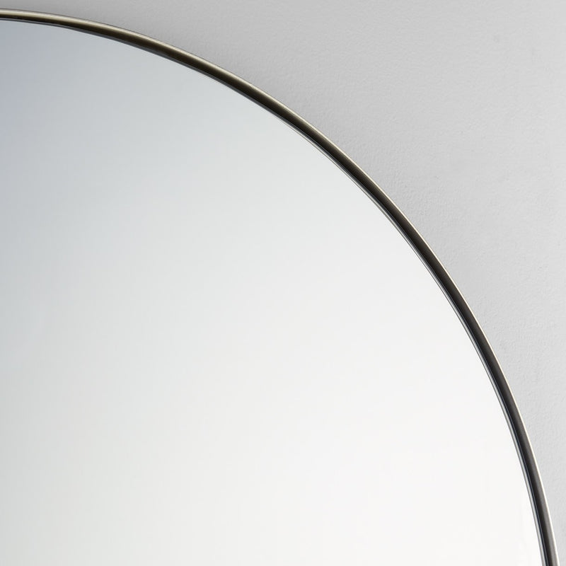 29" x 46" Arch Mirror in Silver