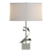 Gallery Spiral Table Lamp in Sterling - 273030-SKT-85-SF1695 by Hubbardton Forge