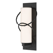Olympus Large Outdoor Sconce in Coastal Black - 302403-SKT-80-GG0037 by Hubbardton Forge