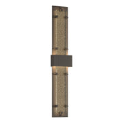 Double-Large Ursa LED Outdoor Sconce in Coastal Dark Smoke - 302507-LED-77-II0397 by Hubbardton Forge