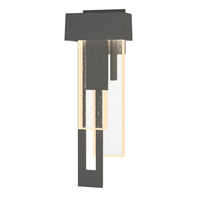Rainfall LED Outdoor (Left Side) Sconce in Coastal Natural Iron - 302531-LED-LFT-20-II0597 by Hubbardton Forge