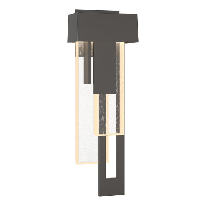 Rainfall LED Outdoor (Right Side) Sconce in Coastal Oil Rubbed Bronze - 302531-LED-RGT-14-II0597 by Hubbardton Forge