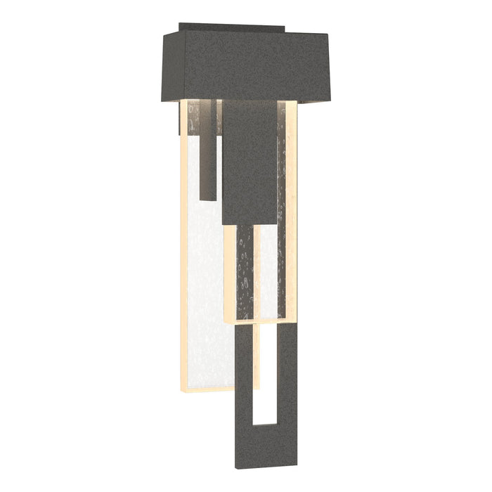 Rainfall LED Outdoor (Right Side) Sconce in Coastal Natural Iron - 302531-LED-RGT-20-II0597 by Hubbardton Forge