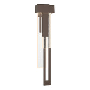 Rainfall Large LED Outdoor (Right Side) Sconce in Coastal Bronze - 302533-LED-RGT-75-II0596 by Hubbardton Forge