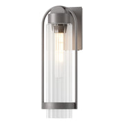 Alcove Medium Outdoor Sconce in Coastal Burnished Steel - 302556-SKT-78-ZM0742 by Hubbardton Forge