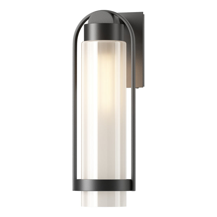 Alcove Medium Outdoor Sconce in Coastal Black - 302556-SKT-80-FD0742 by Hubbardton Forge