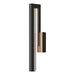 Edge Medium LED Outdoor Sconce in Coastal Oil Rubbed Bronze - 302560-LED-14-II0564 by Hubbardton Forge