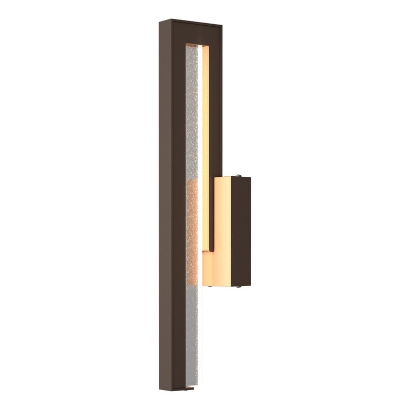 Edge Medium LED Outdoor Sconce in Coastal Bronze - 302560-LED-75-II0564 by Hubbardton Forge