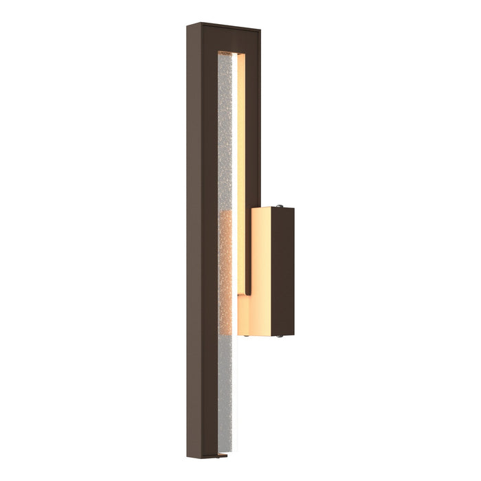Edge Medium LED Outdoor Sconce in Coastal Bronze - 302560-LED-75-II0564 by Hubbardton Forge