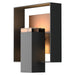 Shadow Box Outdoor Sconce in Coastal Black with Coastal Bronze Accent - 302603-SKT-80-75-ZM0546 by Hubbardton Forge