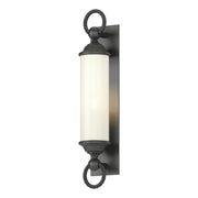 Cavo Large Outdoor Wall Sconce in Coastal Black - 303080-SKT-80-GG0034 by Hubbardton Forge