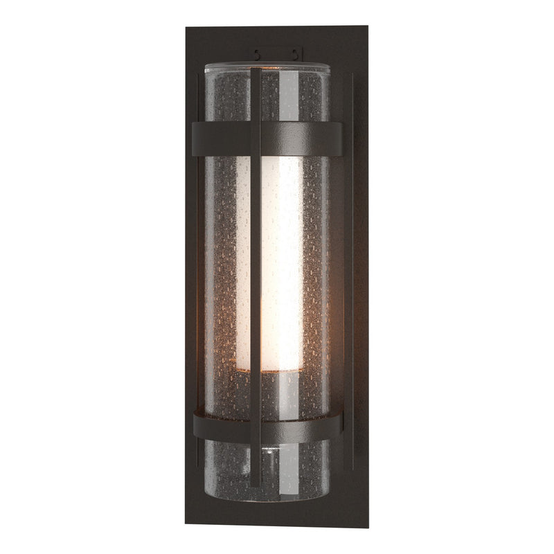 Torch Large Outdoor Sconce in Coastal Oil Rubbed Bronze - 305898-SKT-14-ZS0656 by Hubbardton Forge