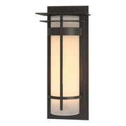 Banded with Top Plate Extra Large Outdoor Sconce in Coastal Bronze - 305995-SKT-75-GG0240 by Hubbardton Forge