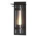 Torch XL Outdoor Sconce with Top Plate in Coastal Oil Rubbed Bronze - 305999-SKT-14-ZS0664 by Hubbardton Forge