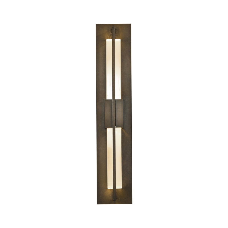 Double Axis Small LED Outdoor Sconce in Coastal Bronze - 306415-LED-75-ZM0331 by Hubbardton Forge