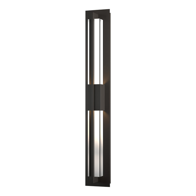 Double Axis Large LED Outdoor Sconce in Coastal Oil Rubbed Bronze - 306425-LED-14-ZM0333 by Hubbardton Forge