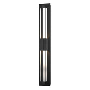 Double Axis Large LED Outdoor Sconce in Coastal Black - 306425-LED-80-ZM0333 by Hubbardton Forge